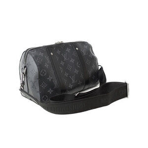 Louis Vuitton Keepall Monogram Bag Black Eclipse City Shoulder